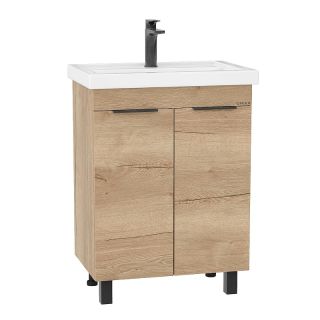 Тумба под раковину напольная Onika Легран 107067 70 см дуб галифакс