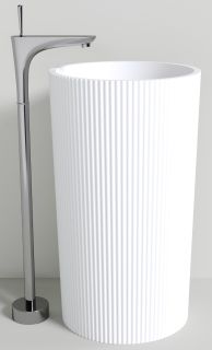 Напольная раковина NT Bagno Bravo NT703 50см белый матовый