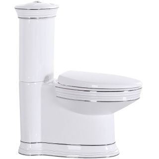 Унитаз CeramaLux Lux Classic 1409 с бачком и сиденьем Микролифт