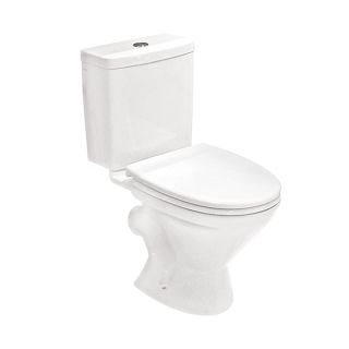 Унитаз напольный Santek Лига с сиденьем полипропилен 1WH302197