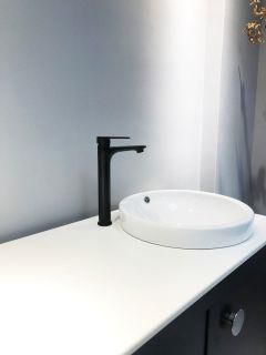 Смеситель для раковины Boch Mann Santa XLB чёрный BM8597