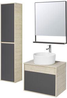 Зеркало Акватон Лофт Урбан 65см дуб орегон 1A254102LQX50