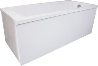 Ванна из искусственного камня AquaStone Армада 1700x80см белый