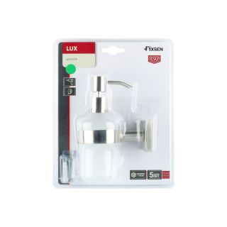 Дозатор жидкого мыла Fixsen Lux Satin, сатин (FX-16012)