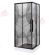 Душевой уголок AvaCan KB 80-90 чёрный