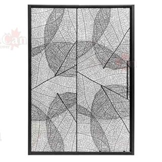 Душевая дверь в нишу AvaCan FB 120-140 чёрный