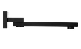 Поворотный излив Swedbe Platta 5512B чёрный