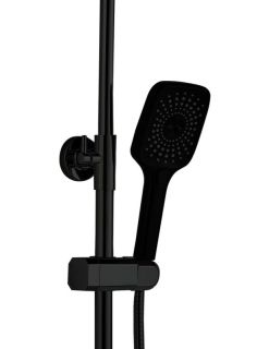 Душевая стойка Haiba HB24615-7 чёрный матовый