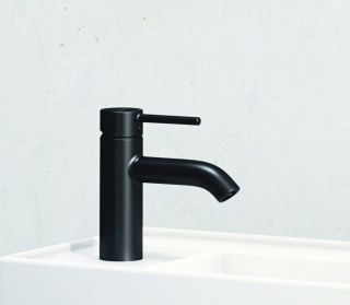 Смеситель для раковины Kludi Bozz чёрный матовый 382663976