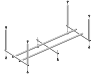 Каркас для ванны Alex Baitler 160х70