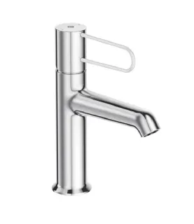 Смеситель для раковины Jacob Delafon Odeon Rive Gauche E21028-00-CP хром ручка белая