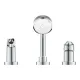 Смесители на борт ванны GROHE BauEdge 2511700A хром