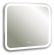 Зеркало Silver Mirrors Stiv Neo-2 70см белый LED-00002423