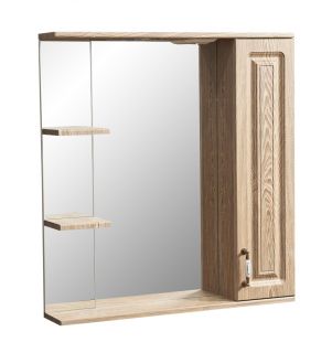 Зеркало-шкаф с подсветкой Stella Polar Кармела 75см карпатская ель SP-00000182