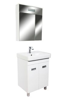 Тумба с раковиной Orange Таис Ta-60TUW+RA белый