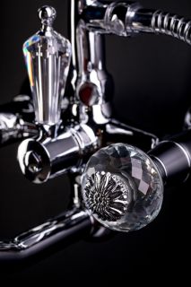 Смеситель для ванны Boheme Flora хром 273-FL