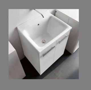 Тумба под раковину Kerasan Aquadom 75 9164k3*1 напольная белая