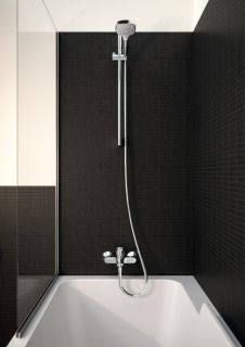Душевой гарнитур Hansgrohe Croma 110 Select E Vario 26582400 штанга 650 мм