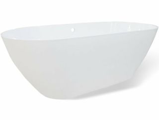 Ванна из литьевого мрамора Эстет Miami silk ФР-00014380 160x75см белый матовый