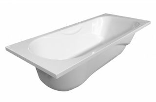Ванна из литьевого мрамора Эстет Ellis silk ФР-00014628 170x75см белый матовый