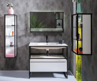 Пенал Armadi Art Loft 75см белый 895-W