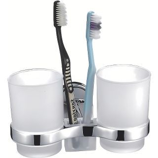 Стакан для зубных щеток Frap F1908 хром