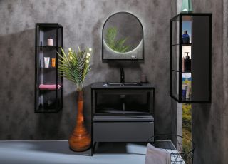 Ящик под консоль Armadi Art Loft 80см антрацит 894-080-A