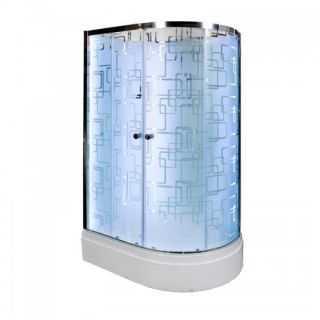 Душевая кабина Deto ЕМ2712 L N LED 120х80х210 см