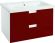 Тумба под раковину Bellezza Пегас 100см красный 00000007798