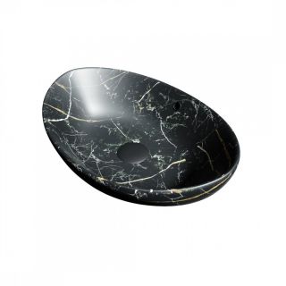 Раковина чаша Maretti EN13NS48-560MR, черный мрамор