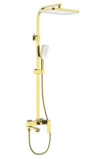 Душевая стойка Raglo R01.24.03 золотой сатин