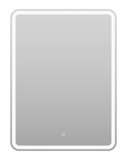 Зеркало с подсветкой Misty 3 Неон 60см с сенсором на зеркале белый