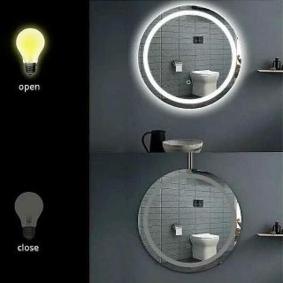 Зеркало с подсветкой Gappo G603 60 см сенсорный выключатель