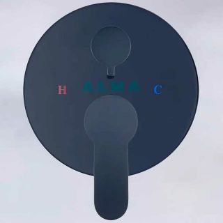 Душевой комплект ALMAes Sakari TVZ-0890 чёрный