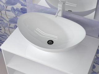 Раковина-чаша Stella Polar Орион 58см белый SP-00000898