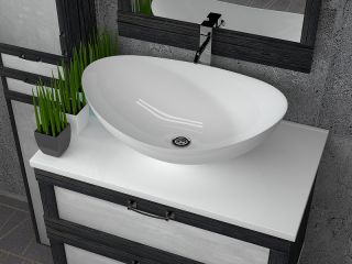 Раковина-чаша Stella Polar Орион 58см белый SP-00000898