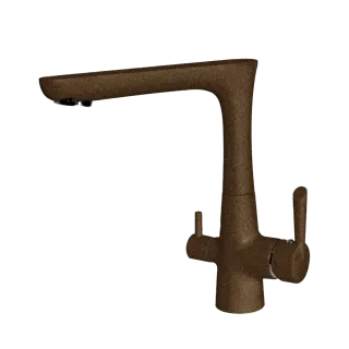 Смеситель для кухни GranFest 3223 терракот