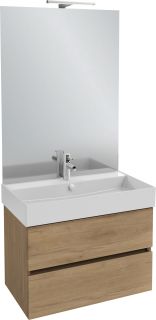 Тумба под раковину Jacob Delafon Tolbiac 80см дуб давос натуральный EB2382-E75