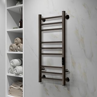 Полотенцесушитель электрический Indigo Line Trinity LСLTE70-30GNSRt 70x30 см оружейная сталь