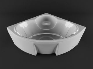 Акриловая ванна Vayer Kaliope 150x150 Гл000006523 без гидромассажа