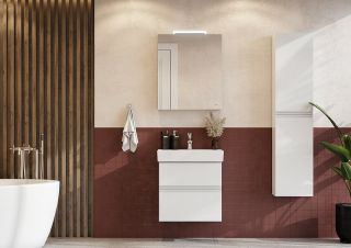 Зеркало Roca Oleta A857645806 с подсветкой 60см Белый глянец