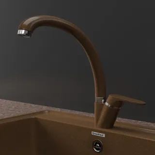 Смеситель для кухни GranFest 3323 терракот