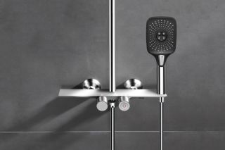 Душевая стойка Milleau TIRA MLHA223PDD-GM хром