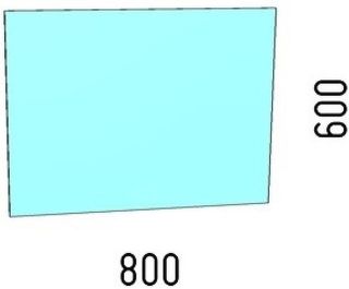 Зеркало с подсветкой Corozo Фоссо 80см SD-00001188