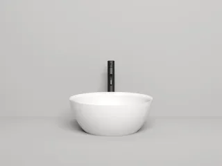 Накладная раковина Salini Alda 02 S-Sense 1102110G 43см белый глянцевый