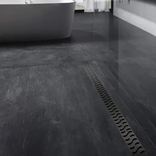 Душевой лоток Milleau Level M550LB 55 см черный