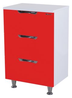 Тумба Bellezza Лагуна 50см красный 00000002431