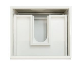 Напольная тумба с раковиной Эстет Dallas Luxe ФР-00009683 П 150см два ящика белый