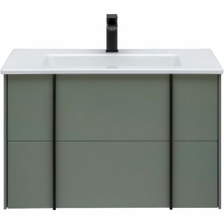 Тумба под раковину Allen Brau Reality 80 1.32005.CGM подвесная Олива матовая