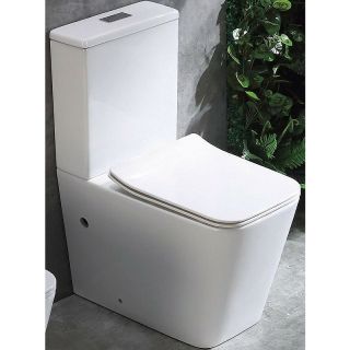 Унитаз CeramaLux 2170AXMW с бачком и сиденьем Микролифт